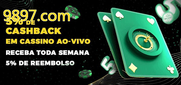 Promoções do cassino ao Vivo 9897.com